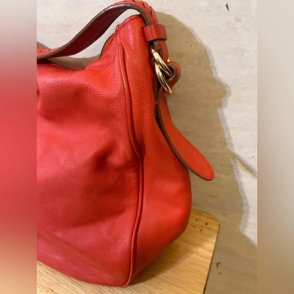 Cole Haan Iris Large Leather Hobo Bag in the vibrant 